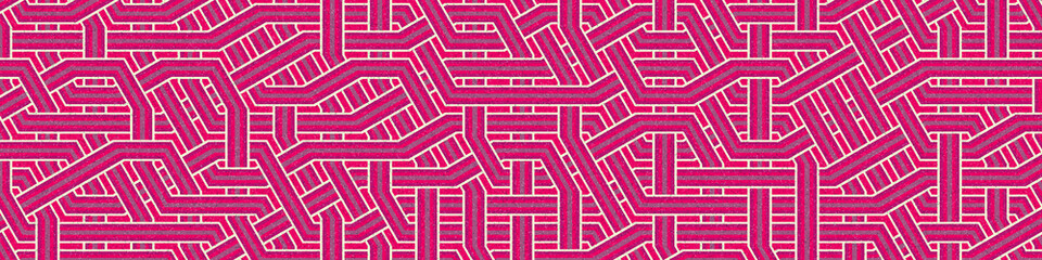 Colour Hexagon Tile Connection art background design illustration