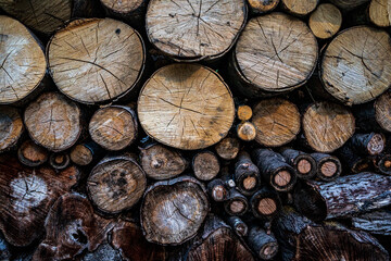 stack of wood