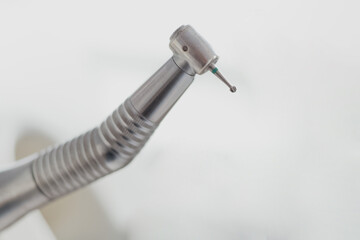 dental drill tip with boron in the installation
