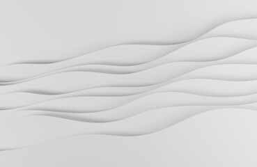 3D illustration White abstract texture.paper art style can be used in cover design,website backgrounds or advertising.
