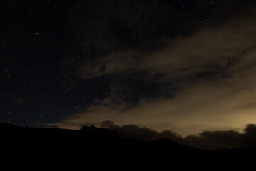 Fototapeta premium 夜の雲