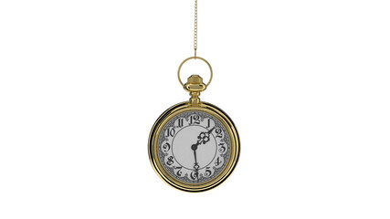 Pendulum of pocket watch