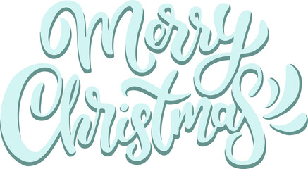 symbol new year christmas lettering merry christmas