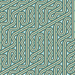 Colour Hexagon Tile Connection art background design illustration