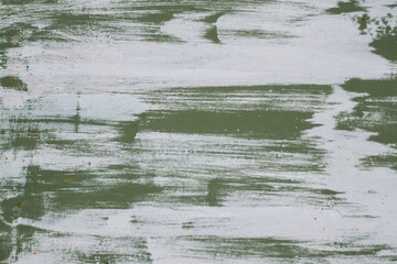 green paint background