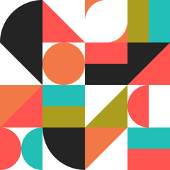 Geometric minimalistic pattern in Scandinavian style.Abstract design for advertising branding, web banner, business and Wallpaper