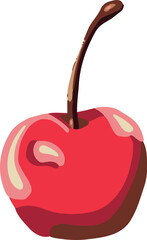 lollipop sweets symbol colored cartoon vector. Vector illustration