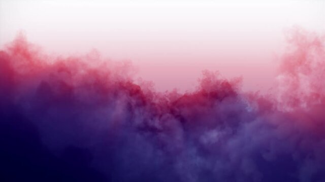 Soft Clouds Fly in the Sky Loop. Soft clouds fly in the sky background seamless loop animation.