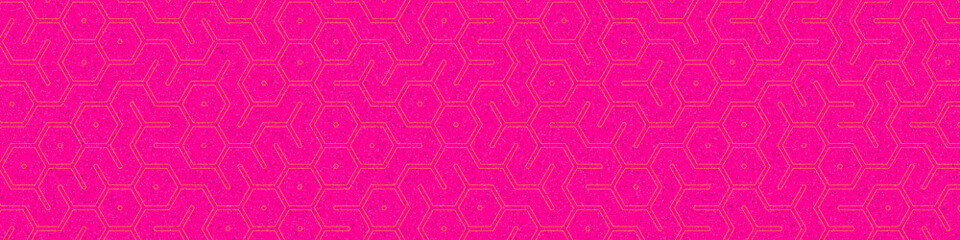 Colour Hexagon Tile Connection art background design illustration