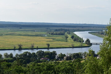 Rzeka Odra widok z Widuchowej © Barbara Bajorek
