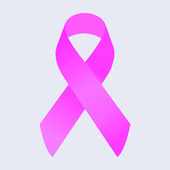 Breast cancer awareness ribbon poster design templates