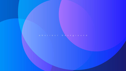 abstract background with gradient blue bubble