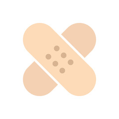 plaster flat design vector style icon