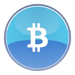 Bitcoin, symbole de la cryptomonnaie 