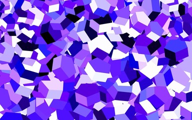 Light Purple vector layout with hexagonal shapes.