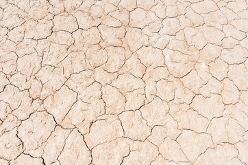 cracks in the ground top view