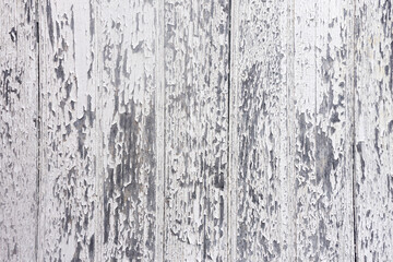 Colourful distressed wooden texture background painted white
