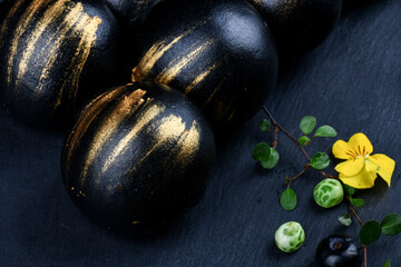 Close-up of chocolate steamed bread