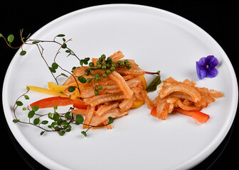 Red oil hairy belly restaurant picture