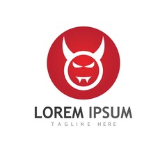 Devil horn Vector icon