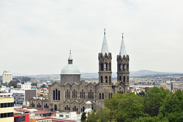 Naklejka premium Catedral de Apizaco, Tlaxcala 