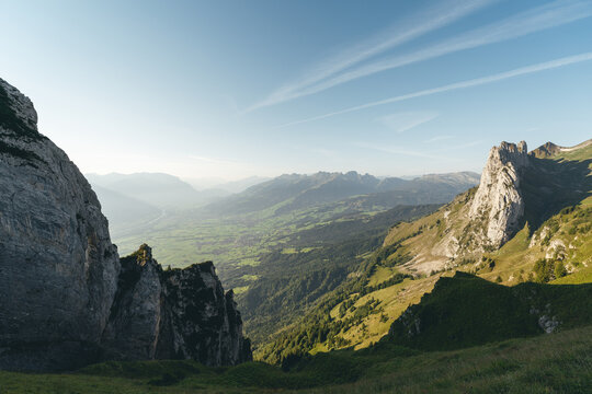 Saxer L&uuml;cke bei Sonnenaufgang