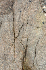 Rochers en Bretagne, texture