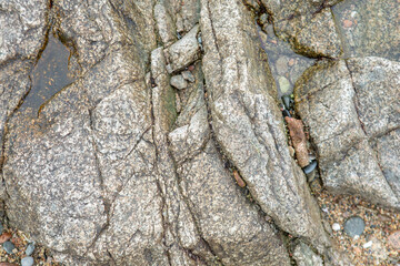 Rochers en Bretagne, texture