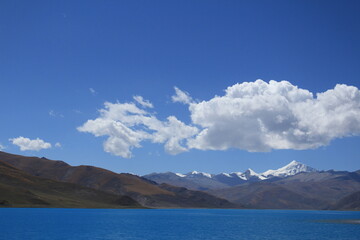 lake in the mountains