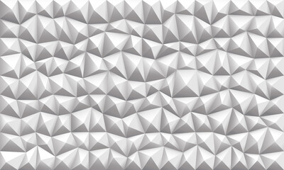 Abstract grey polygon geometric triangle vector background