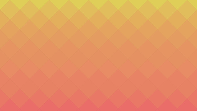 Orange gradient background. Orange pattern for site. Geometric texture. Geometric background. Rhombic background on abstract theme. Simple rhombic pattern. Wallpaper with orange tints. 3d image