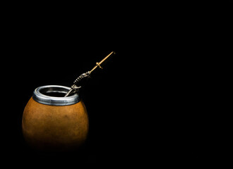 Mate de calabaza argentino