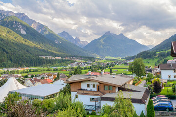 Naklejka premium Stubaital in Tyrol