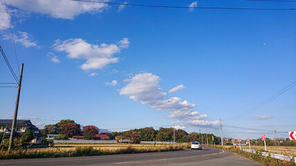 Naklejka premium traffic on the road
