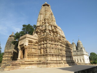 Fototapeta na wymiar The Erotic Temples of Khajuraho