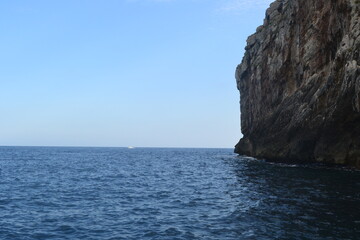 Fototapeta na wymiar Grotta del Soffio (Puglia) 