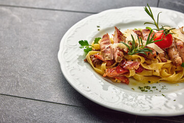nicely decorated food on a plate