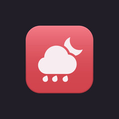 Rainy Night - Sticker