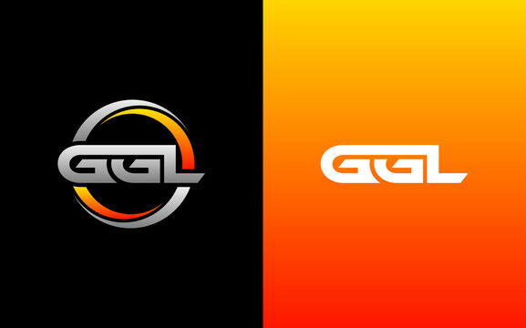 GGL Letter Initial Logo Design Template Vector Illustration