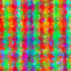 Multi-colored striped background of mosaic. Vector illustration