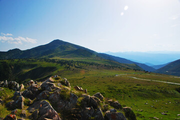 Pyr&eacute;n&eacute;es , col, panorama 