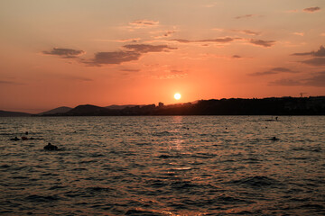 Split sunset, Croatia