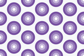Obraz na płótnie Canvas Round circle seamless pattern vector design