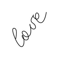 Valentine's Day. Set of Valentine's calligraphic headlines with hearts.