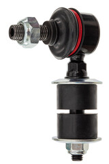 Stabilizer bar with ball joint, spare parts for mechanical repair and car replacement. isolated on white background