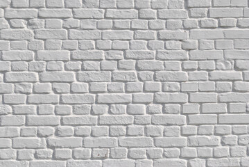 White brick wall