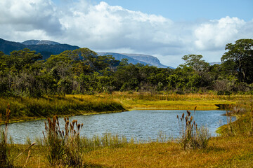 lagoons in Serra do Cipó, State of Minas Gerais, Brazil
