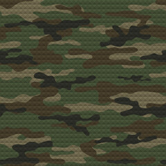 
Camouflage background with rhombuses vector illustration, modern trendy design. Army texture.