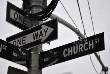 NYC sign