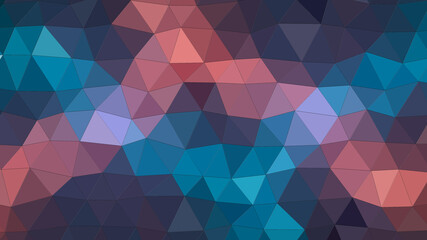 Obraz premium Abstract low polygon background, modern triangular mosaic